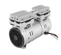 Compresseur sans huile, 750 W, 220 V, compresseur d'air 8 bar, compresseur silencieux, 125 l/min, accessoire de compresseur d'air, moteur pour compresseur silencieux, pour atelier et applications