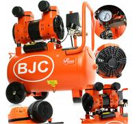 Compresseur Sans Huile Compresseur À Air Double Piston 8 BAR Compresseur 24L