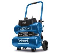 Compresseur Scheppach HC20Si-Twin Ultra-Silent Compresseur d'air à double réservoir | 750W |10bar | 20L | sans huile | Débit d'aspiration 200 L/min | 54 db