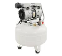 Compresseur silencieux 65 dB sans huile 8 bar 30 l avec réducteur de pression et séparateur d'eau pour réparations domestiques, nettoyage, peinture, dentisterie