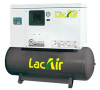 Compresseur silencieux fixe 270 l 4 cv 28 m³/h LACME silent c28/270 d biétagé - 464733