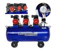 Compresseur Silencieux Sans Huile Compresseur À Air 100L 660L/Min 8Bar
