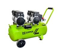 Compresseur silencieux - ZIPPER - ZI-COM50SI - 1500 W - 50 litres - Electrique - 8 bar