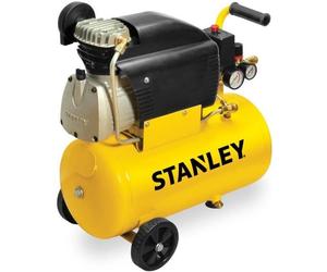 Compresseur - STANLEY - D210/8/24 - 24 L - 2HP - Polyvalent et complet