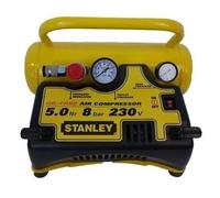 Compresseur - Stanley - DN55/8/5 - Capacité 5L - Alimentation filaire - Pneumatique