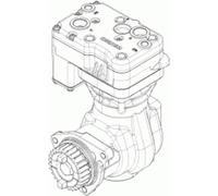 Compresseur, système d'air comprimé WABCO 912 117 000 0