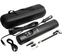 Compresseur Technaxx 4906 8 bar sacoche ou coffret de rangement, écran numérique, avec 1 accu, avec lampe de travail, coupure