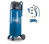 Compresseur vertical 50 l 10 bar avec kit 13 accessoires Scheppach hc51v