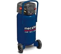 Mecafer Compresseur vertical 425790 50 L coaxial sans huile Bleu