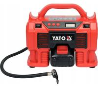 Compresseur Yato YT-23247; 18 V; 1x3 0 Ah accu.