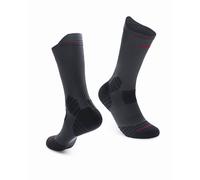 Compression Chaussettes Running Homme Femme 2Paires, Chaussettes de Contention Mi-mollet, Chaussette Randonnée Sport, Respirable et Anti Ampoule, Support de Voûte pour Course à Pied, Trail, Cyclisme