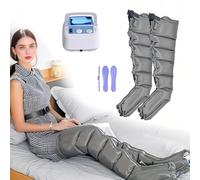 Compression De Compression De Compression Des Jambes Ankles De Mollet De Mollet De Massage De Massage Des Bottes De Presse De Pressothérapie Améliorer La Douleur Relaxante