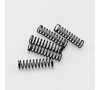 compression des tampons 5PCS, Spring compressé en acier à ressort, diamètre de fil de 0,9 mm, diamètre extérieur 15mm, longueur libre (60-100) mm, 0.9x15x (60-100) mm, ressorts de compression de type