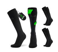 COMPRESSION FOR ATHLETES Chaussettes de Contention Femme et Homme de Haute Qualité, Soutien de La Cheville et de La Voûte Plantaire, Chaussettes de Contention Homme et Femme fabriquées dans l'UE, M