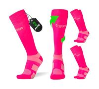 COMPRESSION FOR ATHLETES Chaussettes de Contention Femme et Homme de Haute Qualité, Soutien de La Cheville et de La Voûte Plantaire, Chaussettes de Contention Homme et Femme fabriquées dans l'UE, M