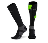 COMPRESSION FOR ATHLETES Chaussettes de Contention Femme et Homme de Haute Qualité, Soutien de La Cheville et de La Voûte Plantaire, Chaussettes de Contention Homme et Femme fabriquées dans l'UE, XL
