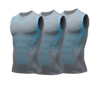 Compression Vest for Men - Posture Corrector Tank Top with Sweat Shirt Weight Loss Design, Offering Confidence & Strength (#9)