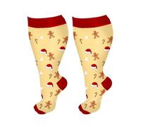 Compressions De Motifs De Noël Bas Pour Femmes Et Hommes