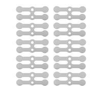 Compressor Release Valve Plate | Cylinder 90mm for Upkeep | 10Pcs Cast Iron H Valve Plates/Pump Components/Substitute Parts | Long - lasting & Oxidation Tolerant