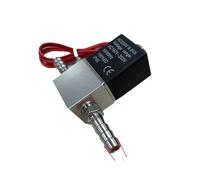 Compressor Valve 1/4" Normally Closed Pneumatic Aluminum Solenoid Valves DC 12V 24V AC 110V 220V Voltage 2 Way For Air Water Oil(10mm,DC 24V)