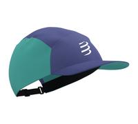 Compressport - 5 Panel Cap - Casquette - One Size - orient blue / pool blue