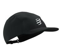Compressport Casquette 5 Panel Cap – légère et respirante – Mixte – Noir – Taille unique
