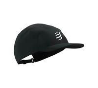 Compressport Casquette 5 Panel Cap – légère et respirante – Mixte – Noir – Taille unique