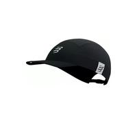 Compressport Casquette 5 Panel Light Cap – Mixte – Noir – Taille unique – Modèle 2025