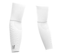 Compressport Armforce Ultralight Blanc - Manchettes de running hommes T2