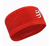 Compressport Headband on/Off Bandeau Running Adulte Unisexe, Rouge, Taille Unique