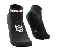 Compressport Pro Racing Socks v3.0 Run Low Chaussette Running Homme, Noir, 42-44