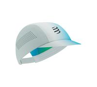 Compressport - Casquette à visière articulée - Pro Racing Cap Star White/Blue-Green - Blanc Blanc