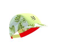 Casquette compressport pro racing cap vert rouge