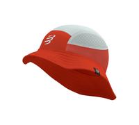 Compressport - Chapeau avec poche à glace intégrée - StayFresh Ice Bob Tigerlily/Star White - Rouge Rouge