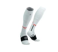 COMPRESSPORT - Chaussettes trail running - Full Socks Recovery 2.0 White - 3L - unisex 3L