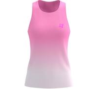 Compressport - Débardeur de trail/running - Performance Singlet W Begonia/White pour Femme - Taille XS - Rose Rose XS