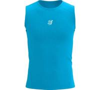 Compressport - Débardeur de trail/running - Trail Racing Tank M Norse Blue pour Homme - Taille S - Bleu Bleu S