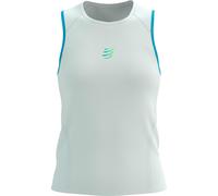 Compressport - Débardeur de trail/running - Trail Racing Tank W Star White pour Femme - Taille XS - Blanc Blanc XS