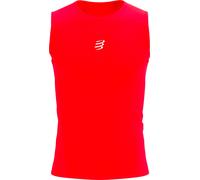 Compressport - Débardeur de trail - Trail Racing Tank M Fluo Red pour Homme - Taille L L