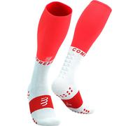 Compressport Full Socks Oxygen Chaussettes de genou T2 Rouge