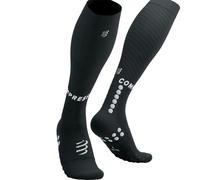 Compressport Chaussettes de récupération Full Socks Recovery 2.0 Black Taille 45-48 Noir