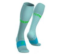 Compressport Chaussettes de compression Full Socks Run Unisexe T3 EU 42-44 Ether/Norse Blue