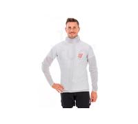 Veste à capuche Compressport Hurricane Waterproof 10/10 bleu ciel - L
