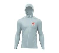 Compressport Veste imperméable Hurricane Waterproof 10/10 Gris Homme
