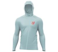 Compressport - Hurricane Waterproof 10/10 Jacket - Veste de running - XL - grey dawn / fluo red