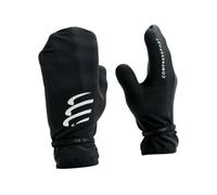 Gants compressport hurricane waterproof mittens noir