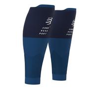 Guêtres de compression Compressport R2V2 bleu - T4