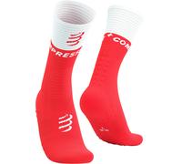 Compressport Mid Compression Socks V2.0 Chaussettes T2 Rouge