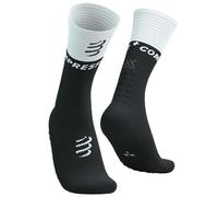 Chaussettes compressport mid compression socks v2 0 noir blanc