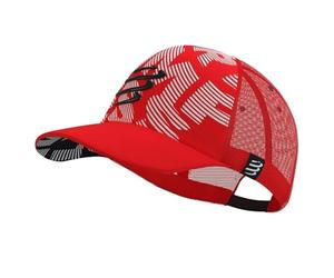 COMPRESSPORT Mixte Trucker Cap Casquette De Baseball, Rouge/Blanc, Taille Unique EU
